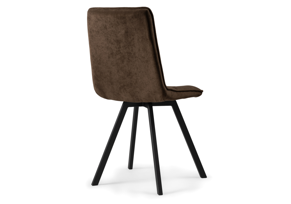 Стул Woodville Летисия шоколад / черный 491331