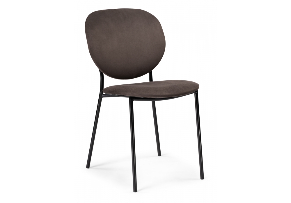 Стул Woodville Саранда кофе / черный глянец 494361