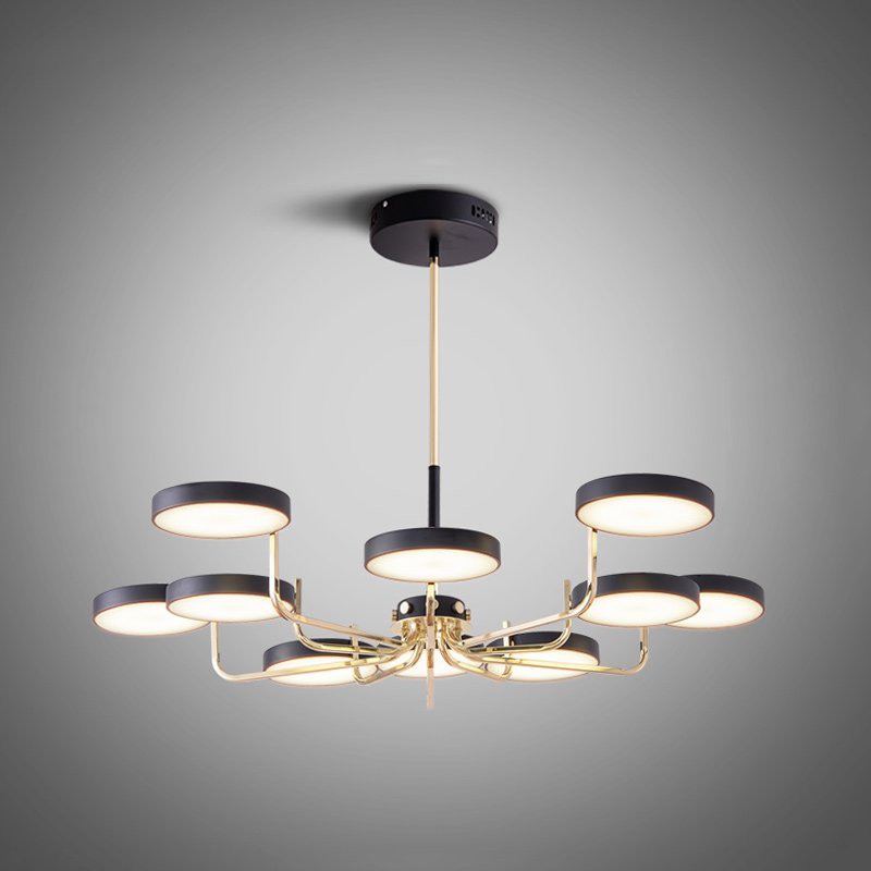 Подвесная люстра TAVIS D112 Black by ImperiumLoft