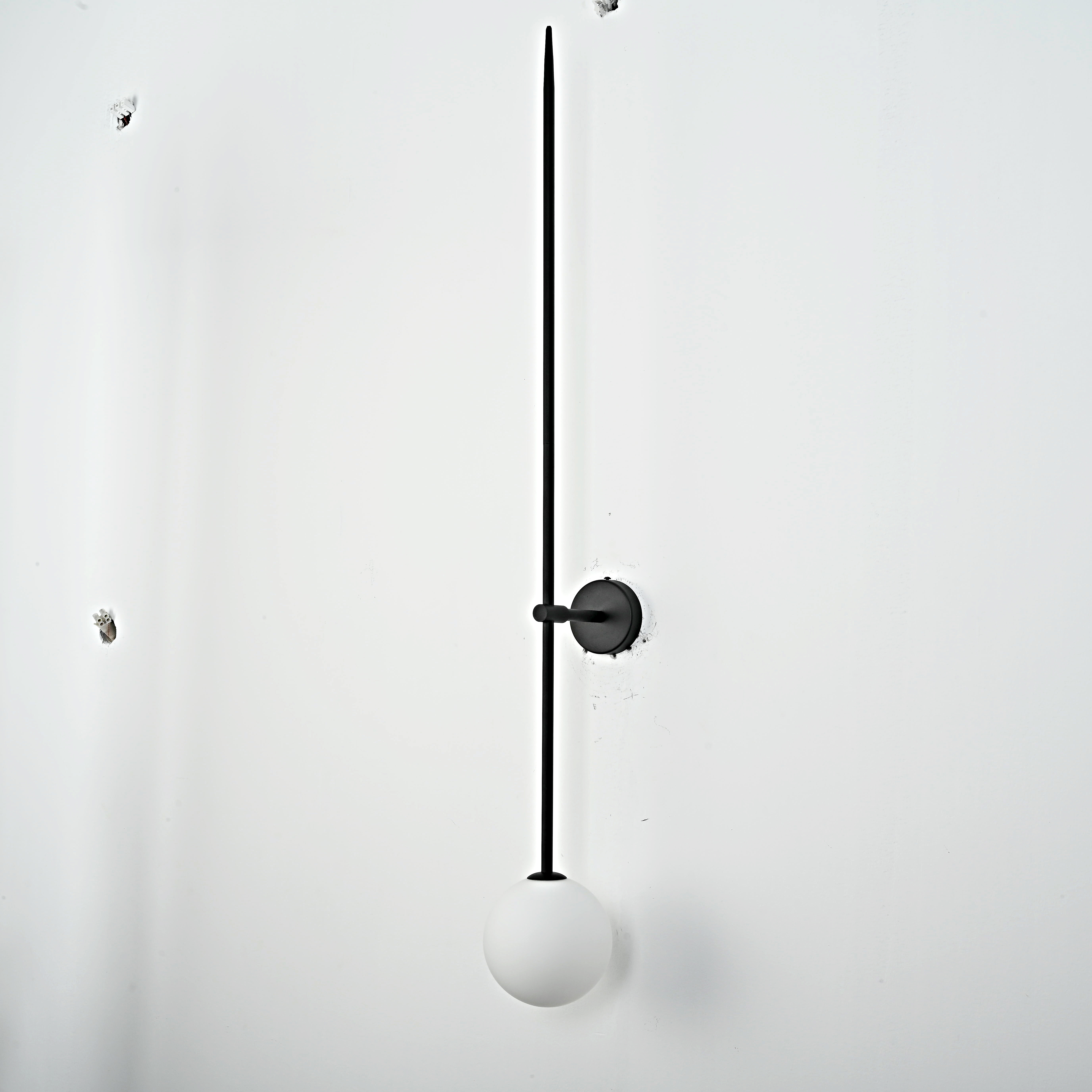 Настенный Светильник Lines Ball 100 Black By Imperiumloft