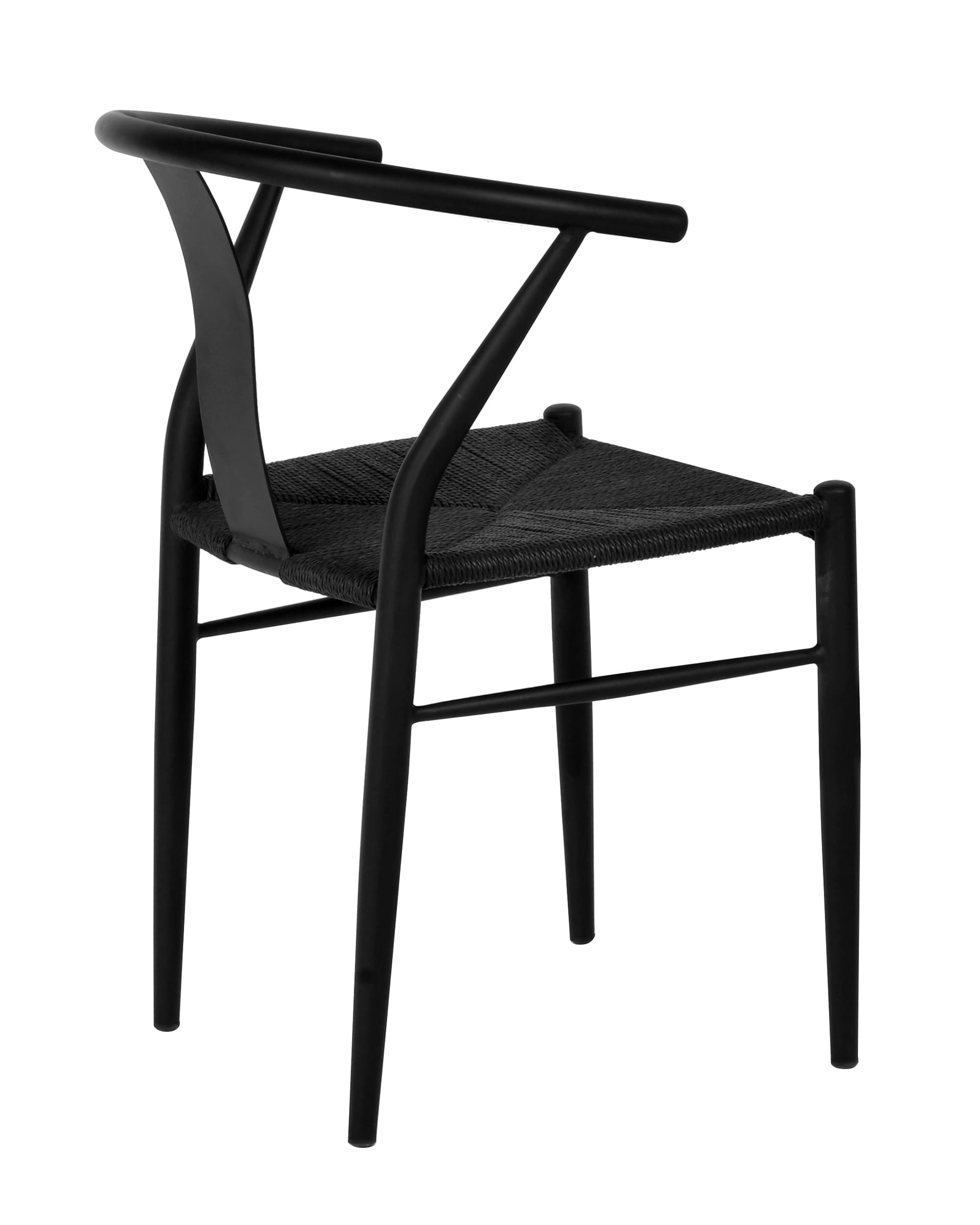 Стул обеденный Wishbone Style черный Stool Group