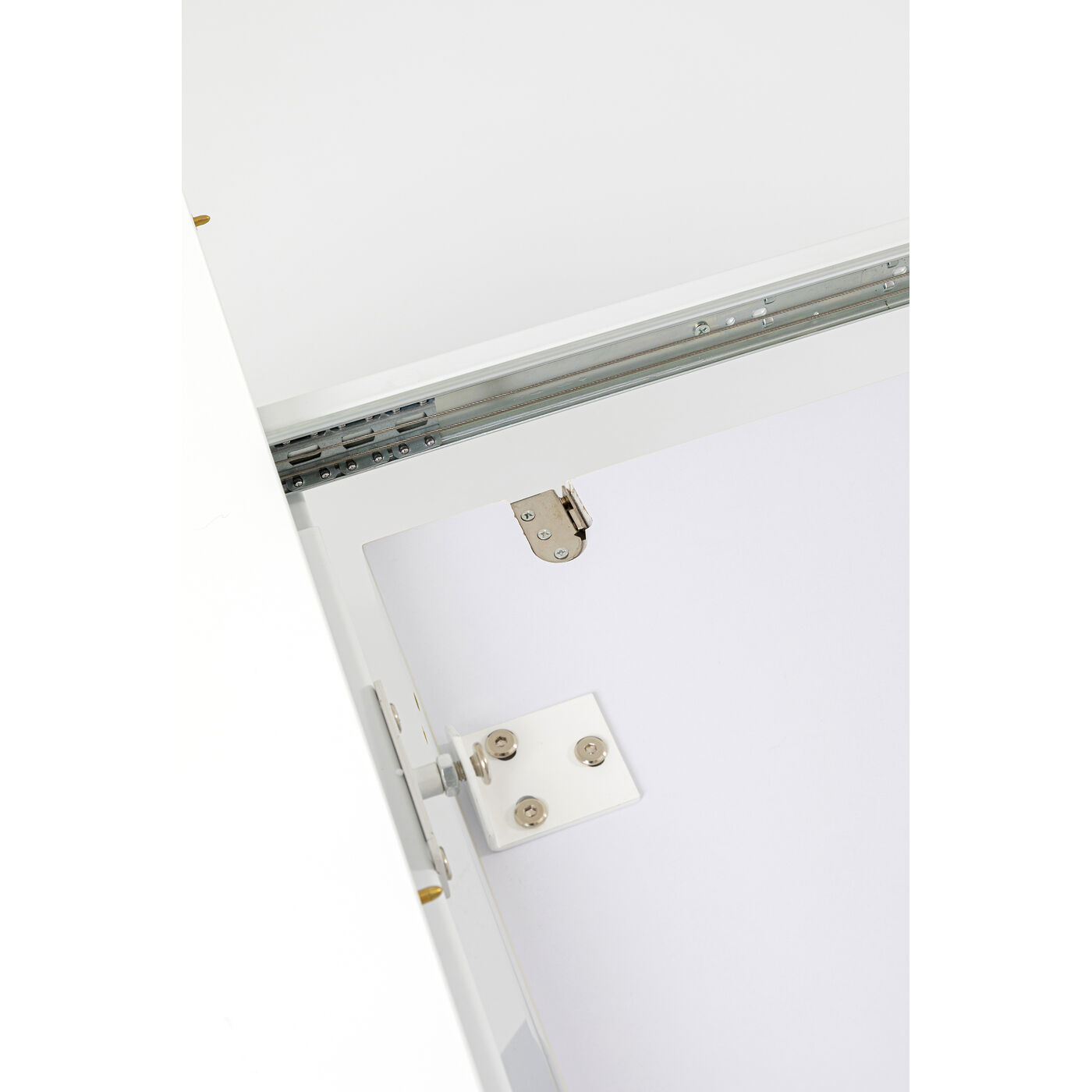 Стол раздвижной Benvenuto White Gloss200(50)x110cm KARE 40819