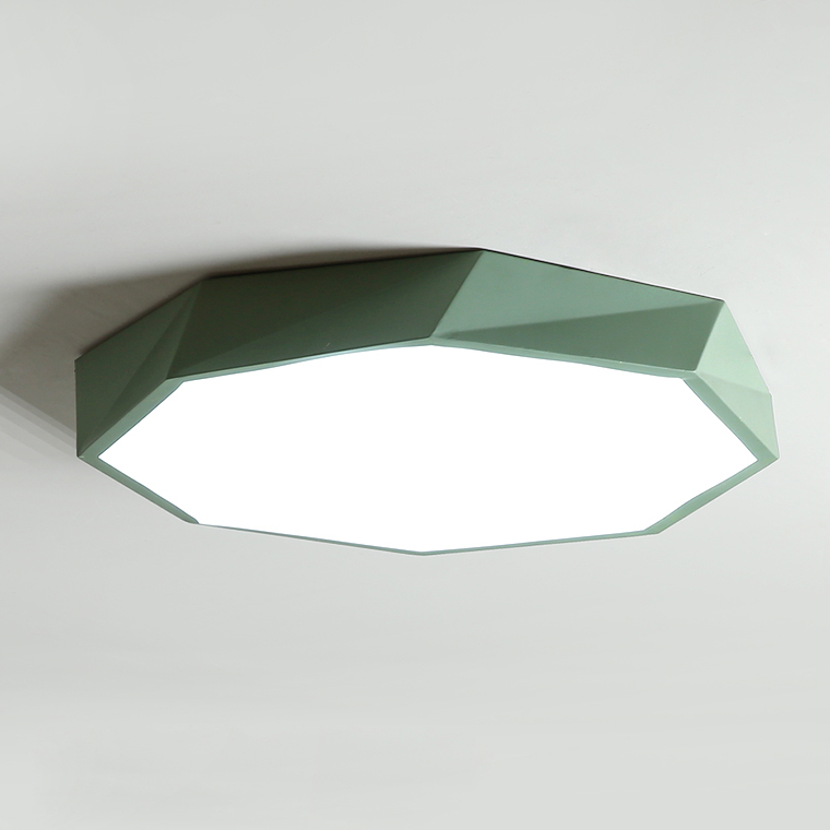 Потолочный светильник GEOMETRIC A D60 Green by ImperiumLoft