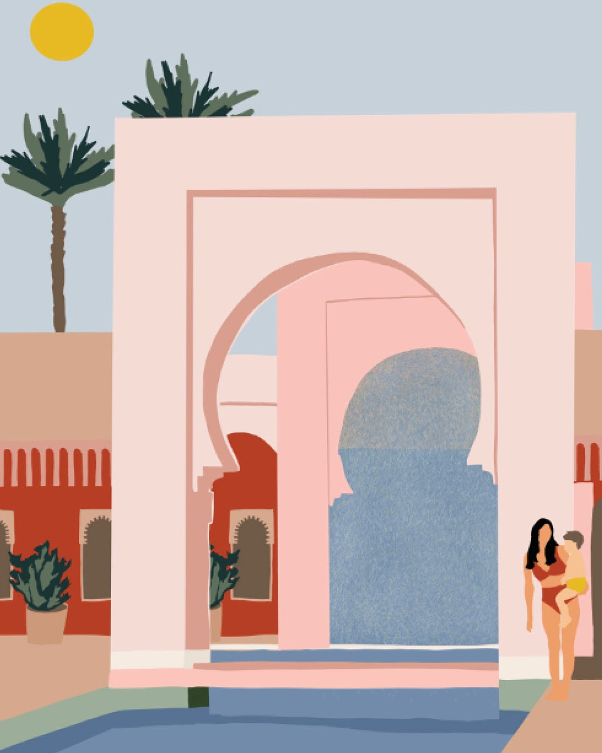 Интерьерное жикле Mom & Son Louvre Home PP230345