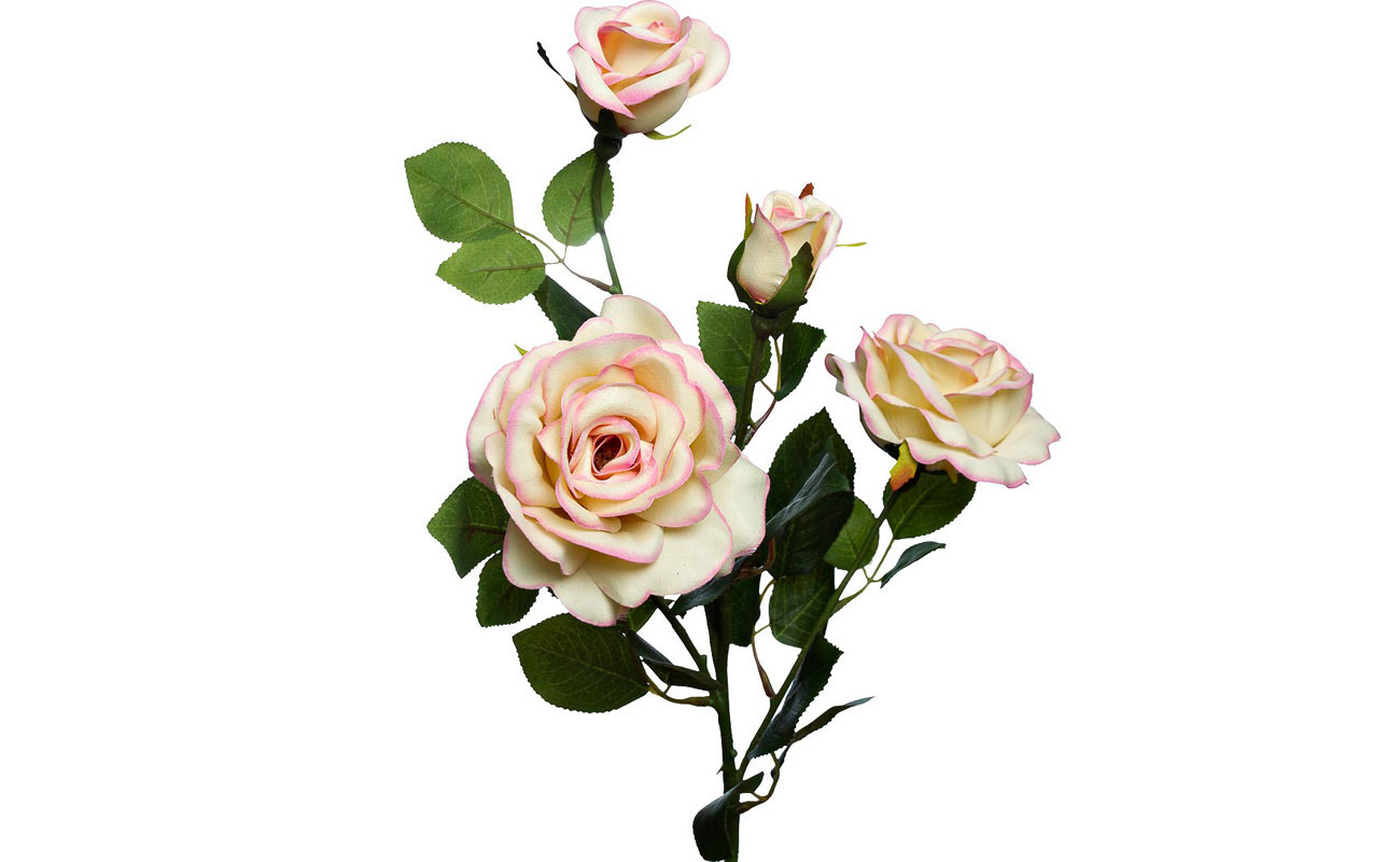 Роза чайная Garda Decor 9F27009M-4303