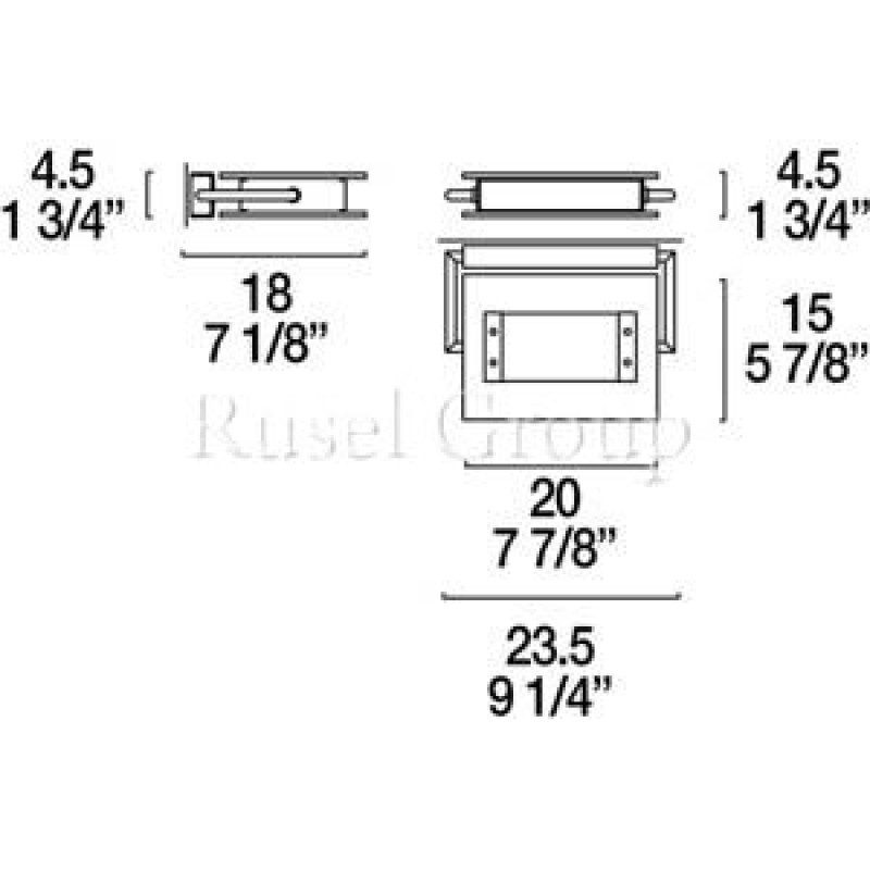 Настенно-потолочный светильник Leucos TRECENTOSESSANTAGRADI P-PL 200 PARETE SOFFITTO (ITRE)