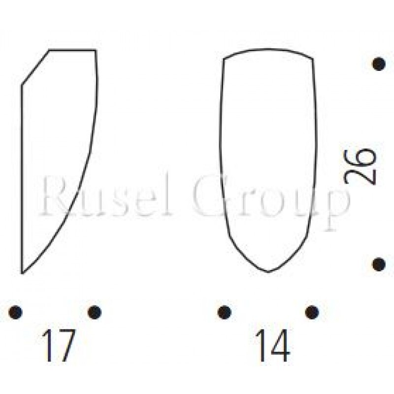 Настенный светильник de MAJO PERONI A1