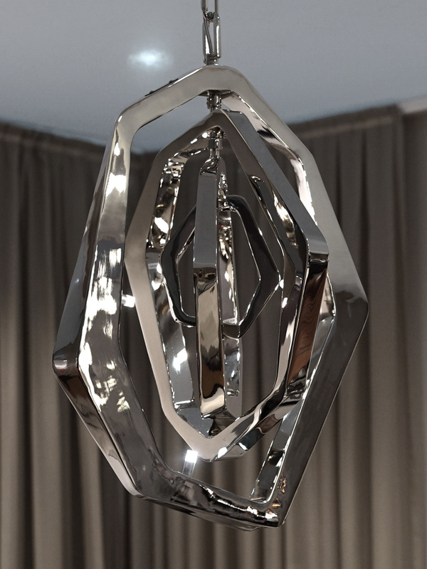 Подвесной светильник ImperiumLoft Hardy nickel P68020M-7 nickel by ImperiumLoft