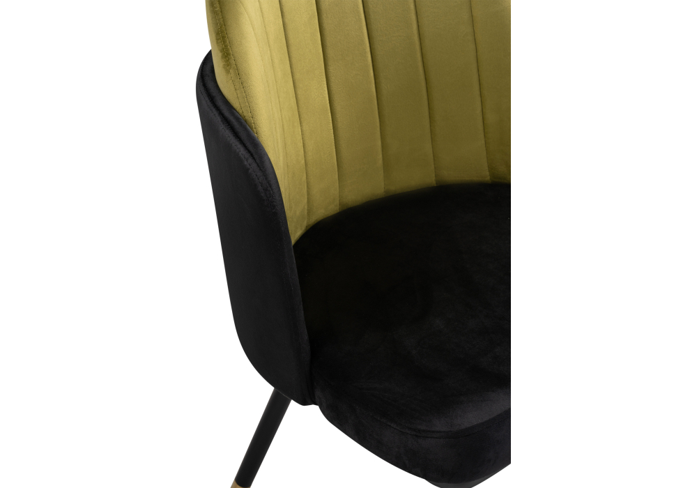Стул Woodville Penelopa black / hakki / black / gold 15418