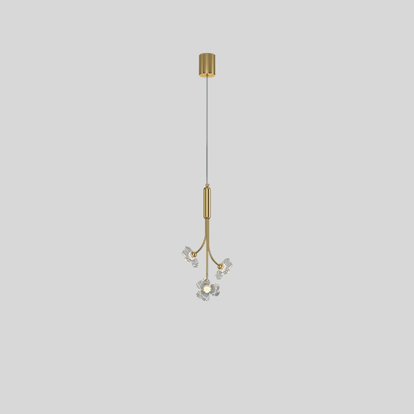 Подвесной светильник CAMILIA ONE L3 Brass by ImperiumLoft