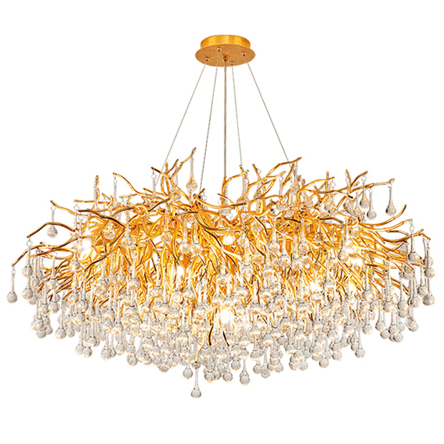 Люстра Droplet Chandelier Oval L100 By Imperiumloft