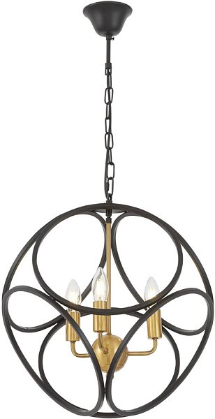 Подвесная люстра Lumina Deco LDP 1243-3 BK+MD