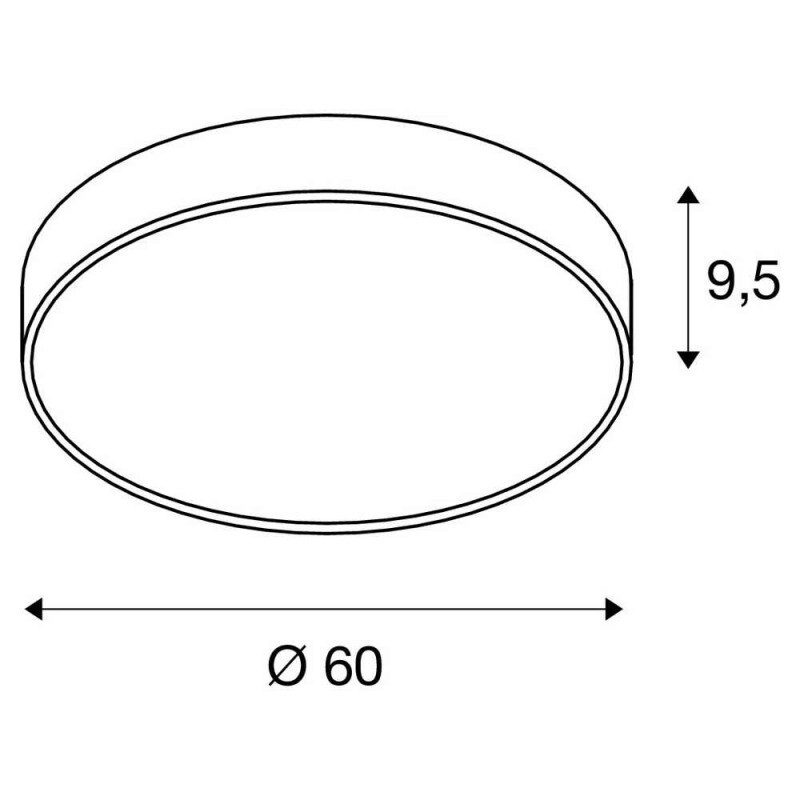 Потолочный светильник SLV 1001900