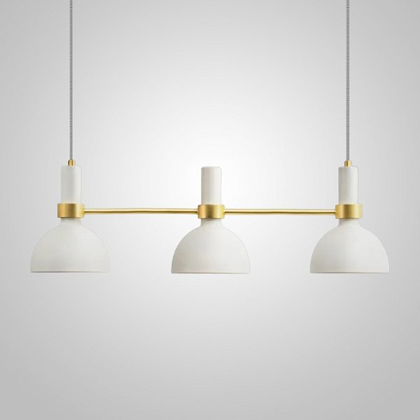 ПОДВЕСНОЙ СВЕТИЛЬНИК LARRY PENDANT 3L White by ImperiumLoft