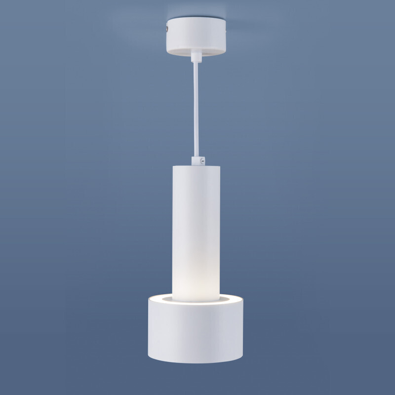 Подвесной светильник Elektrostandard DLR033 9W 4200K 3300 белый/хром