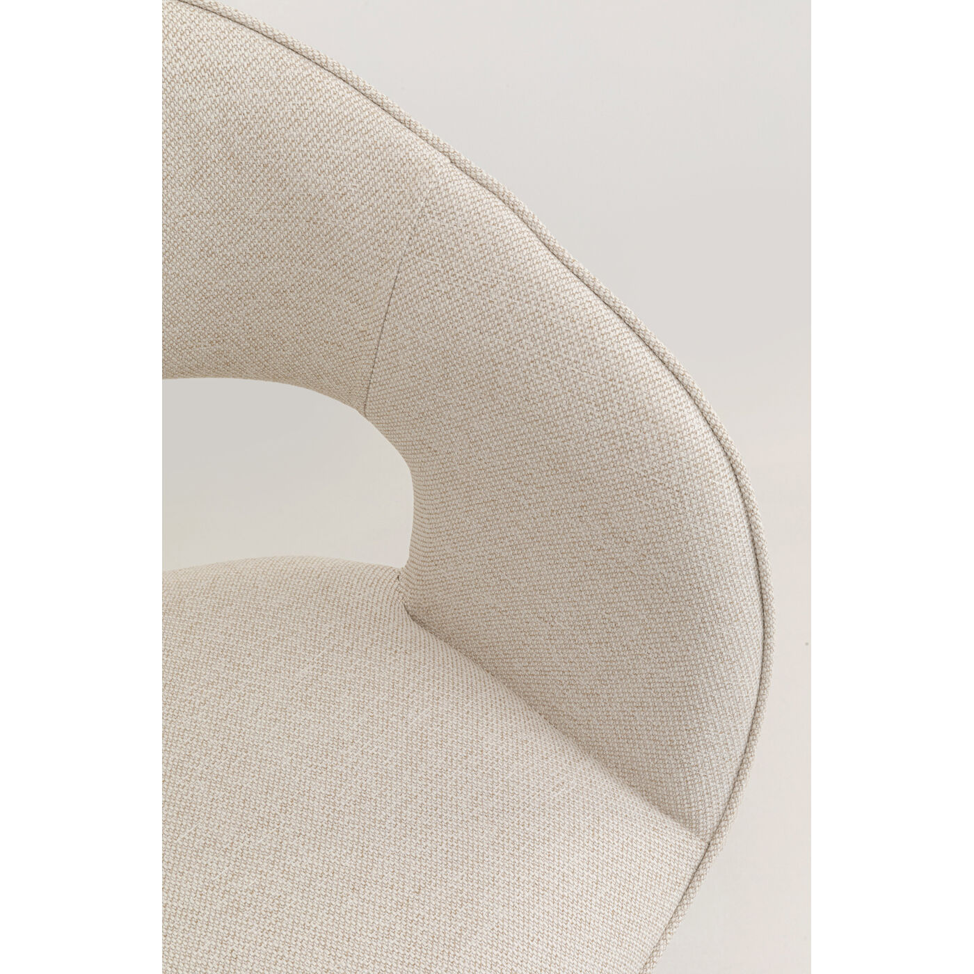 Стул вращающийся Gina Black KARE 70726