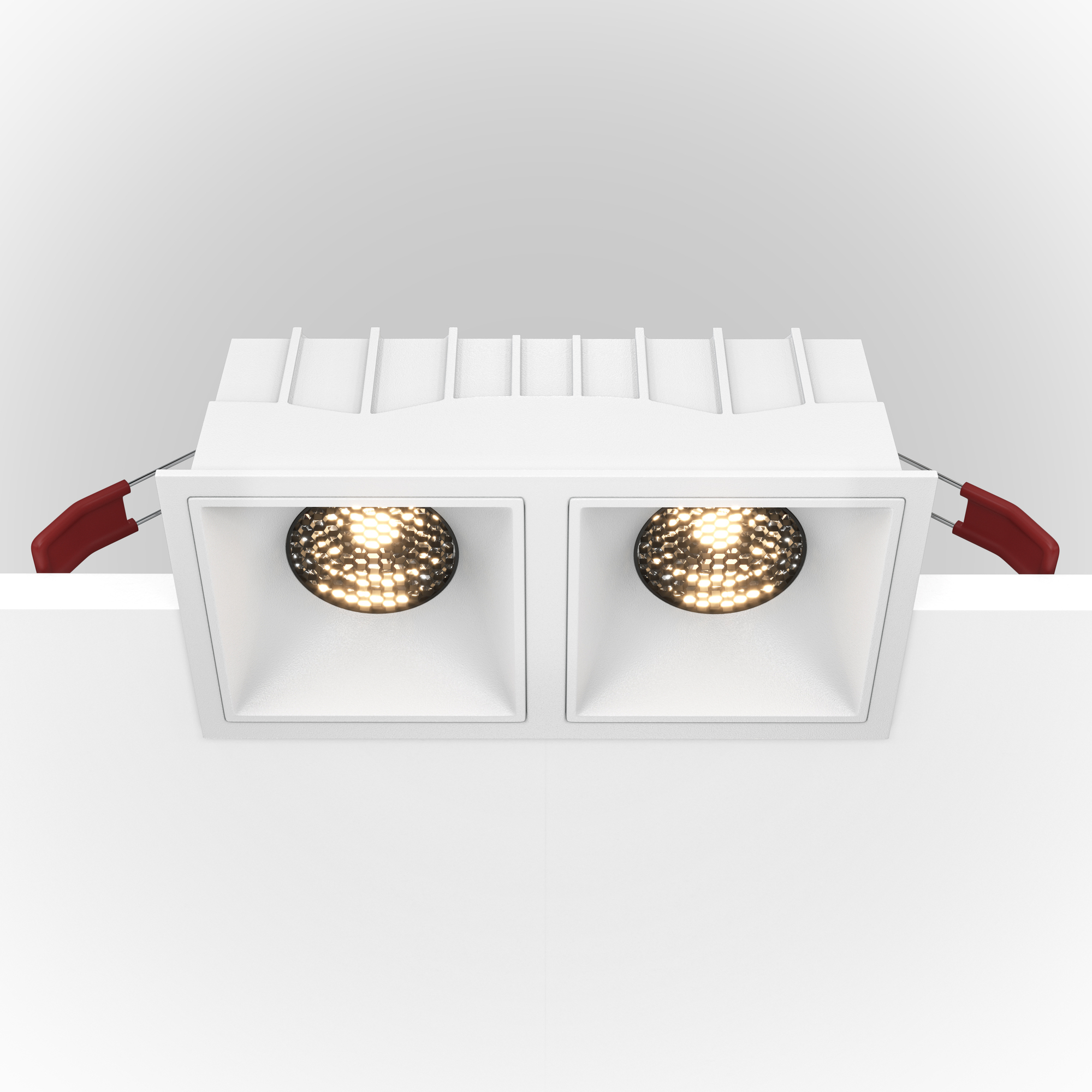 Встраиваемый светильник Maytoni DL043-02-15W3K-D-SQ-W