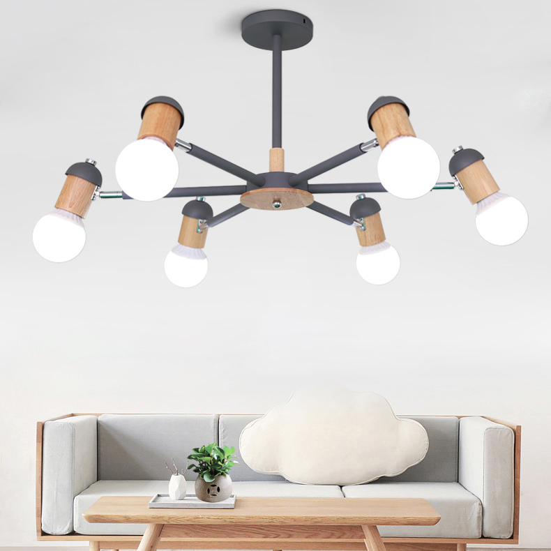 Люстра на штанге MERE D55 White by ImperiumLoft