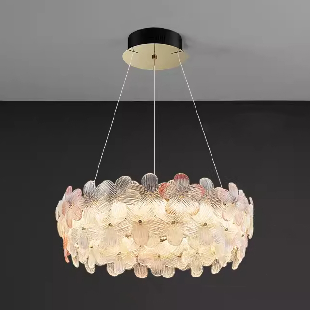 Подвесная люстра TOTTI D55 Pink by ImperiumLoft