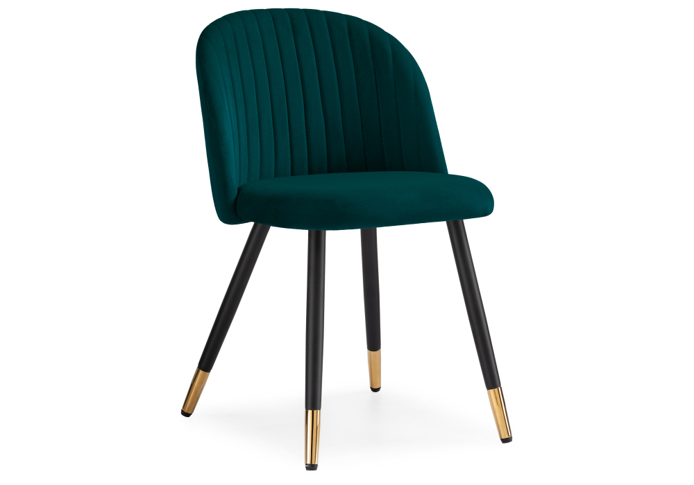 Стул Woodville Gabi green / black 15088