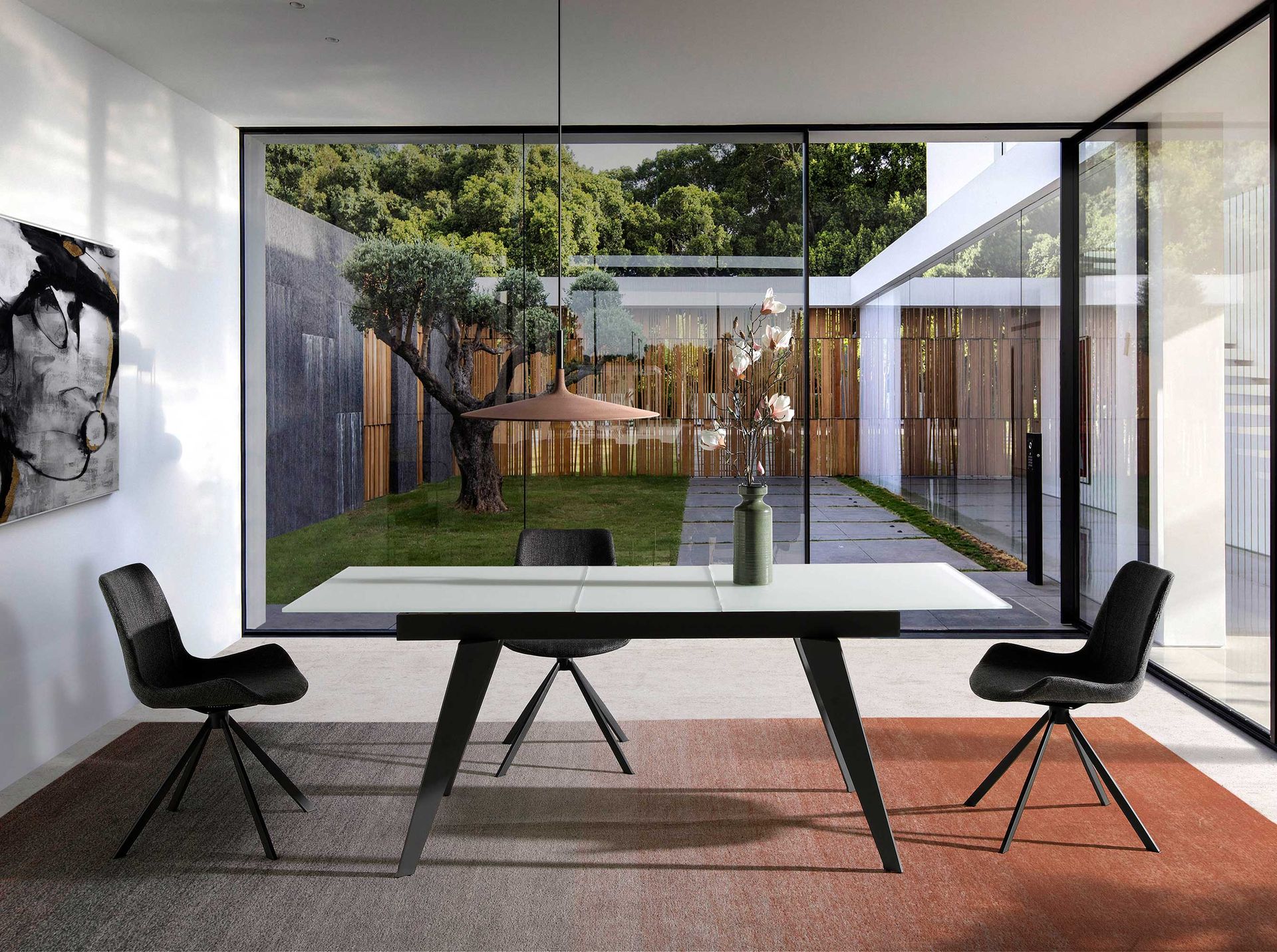 Вращающийся стул F3217BB /4071 Angel Cerda