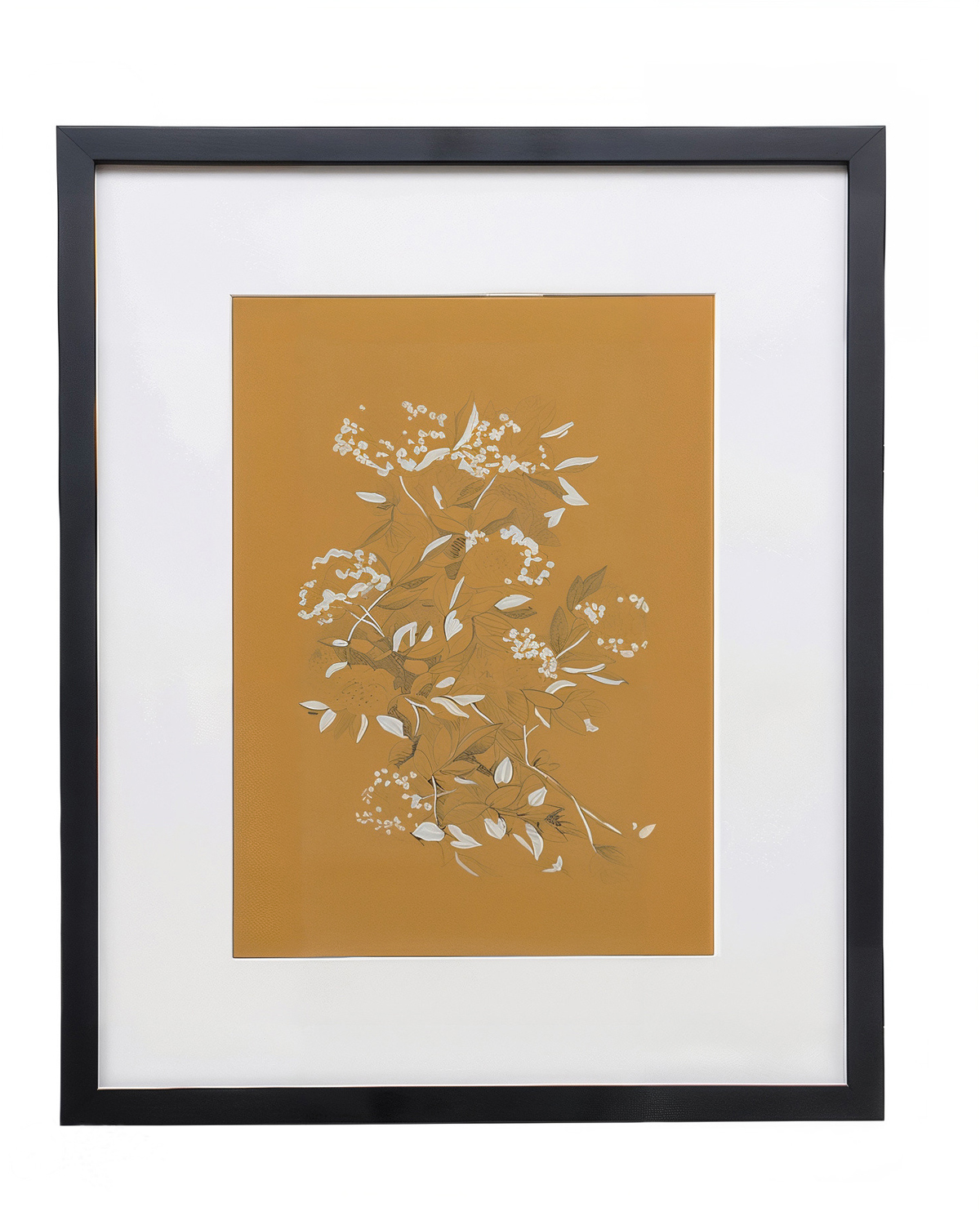 Интерьерный постер “Mustard Flowers-I” Louvre Home DPP500924VHS