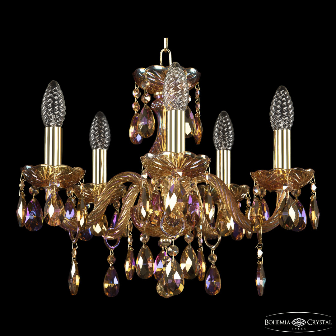 Люстра хрустальная 117/5/141 G M777 Bohemia Ivele Crystal