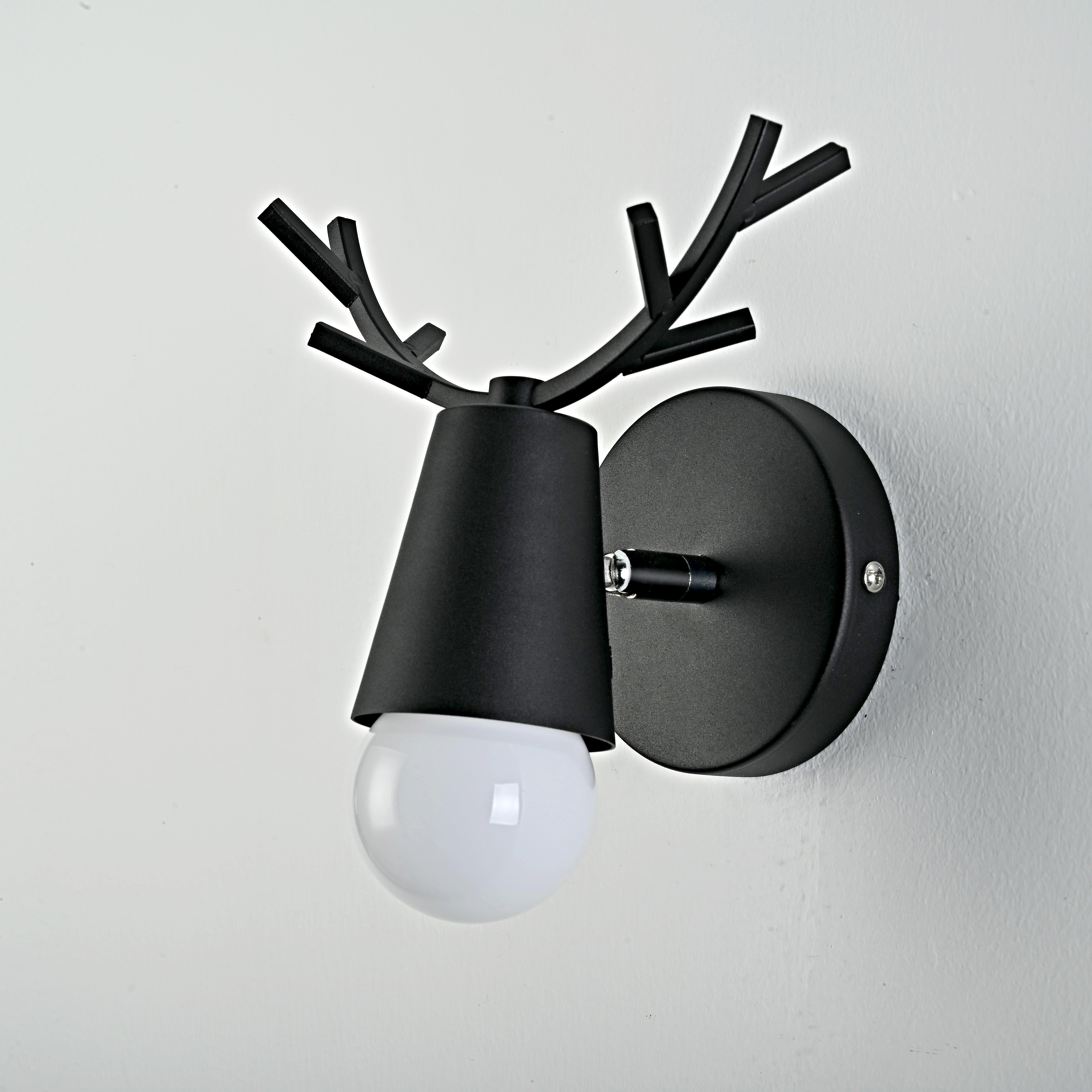 Бра С Рожками Deer A Black By Imperiumloft