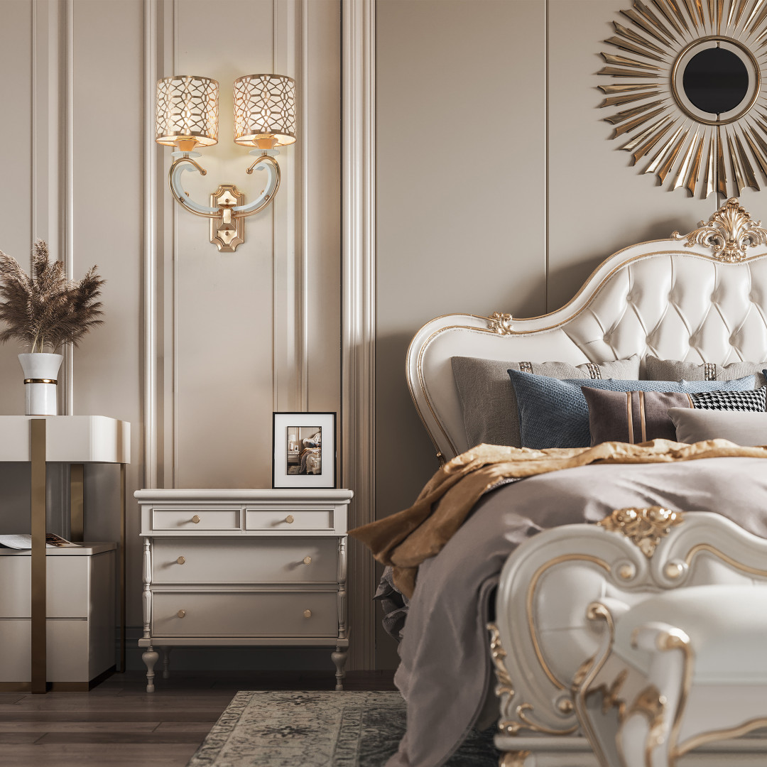 Бра с плафонами 301237/2W Wh/Gd Arte Milano