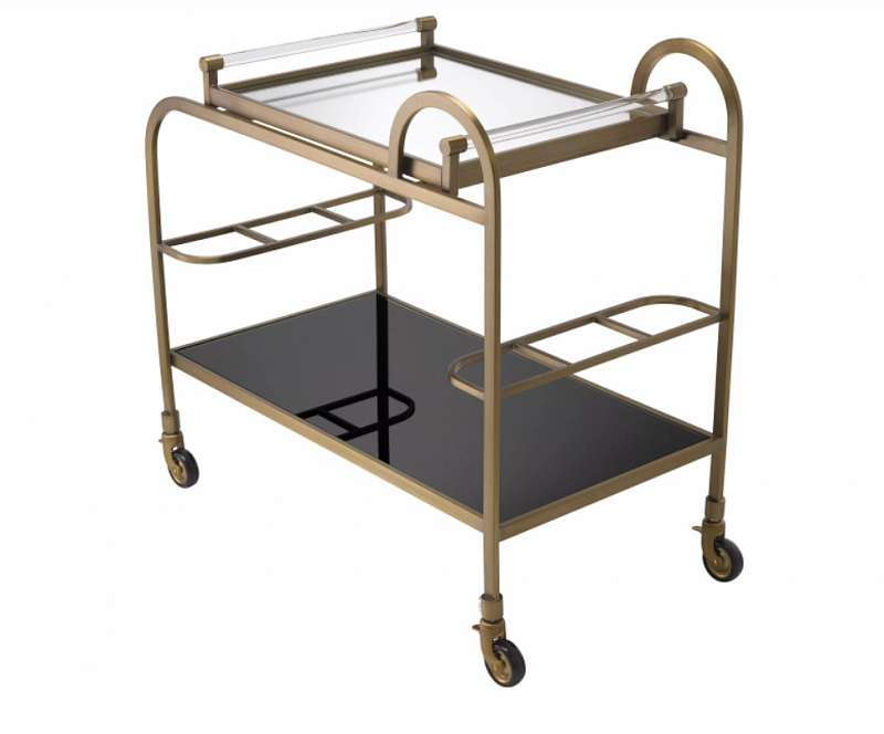 Столик на колесиках Eichholtz TROLLEY MONTREUIL 116137 Столик на колесиках Eichholtz TROLLEY MONTREUIL 116137