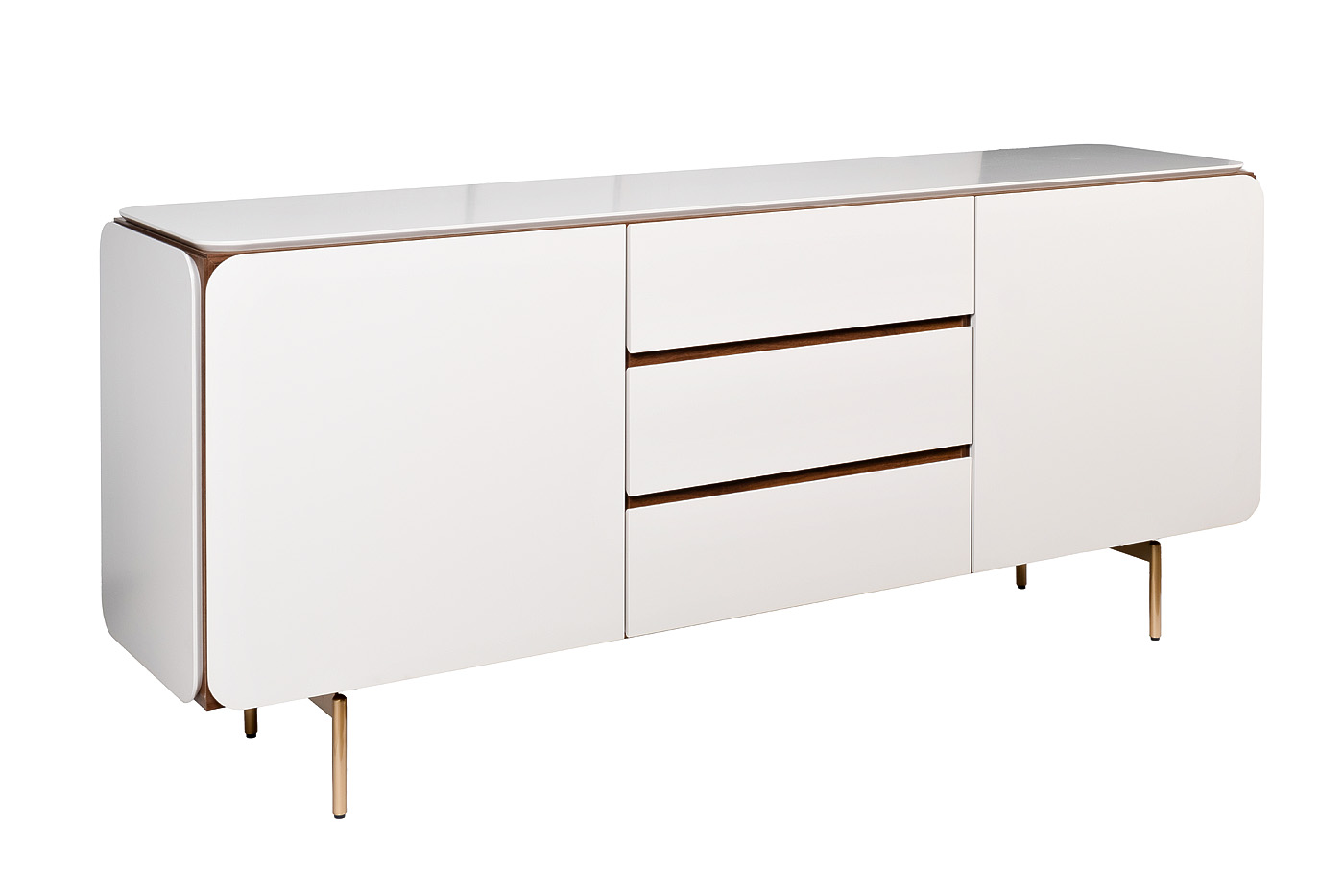 Комод белый 183*41,3*80,5 Garda Decor 40AD-01900