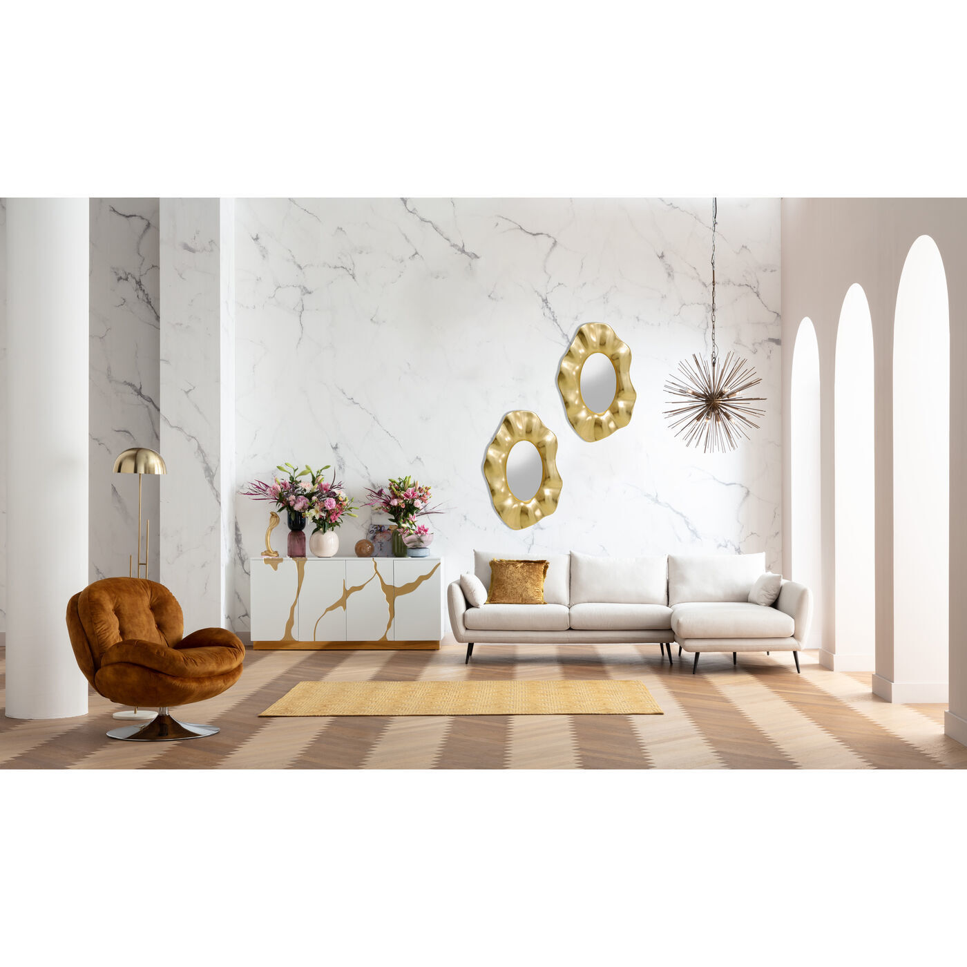 Зеркало Riley 86100 Kare