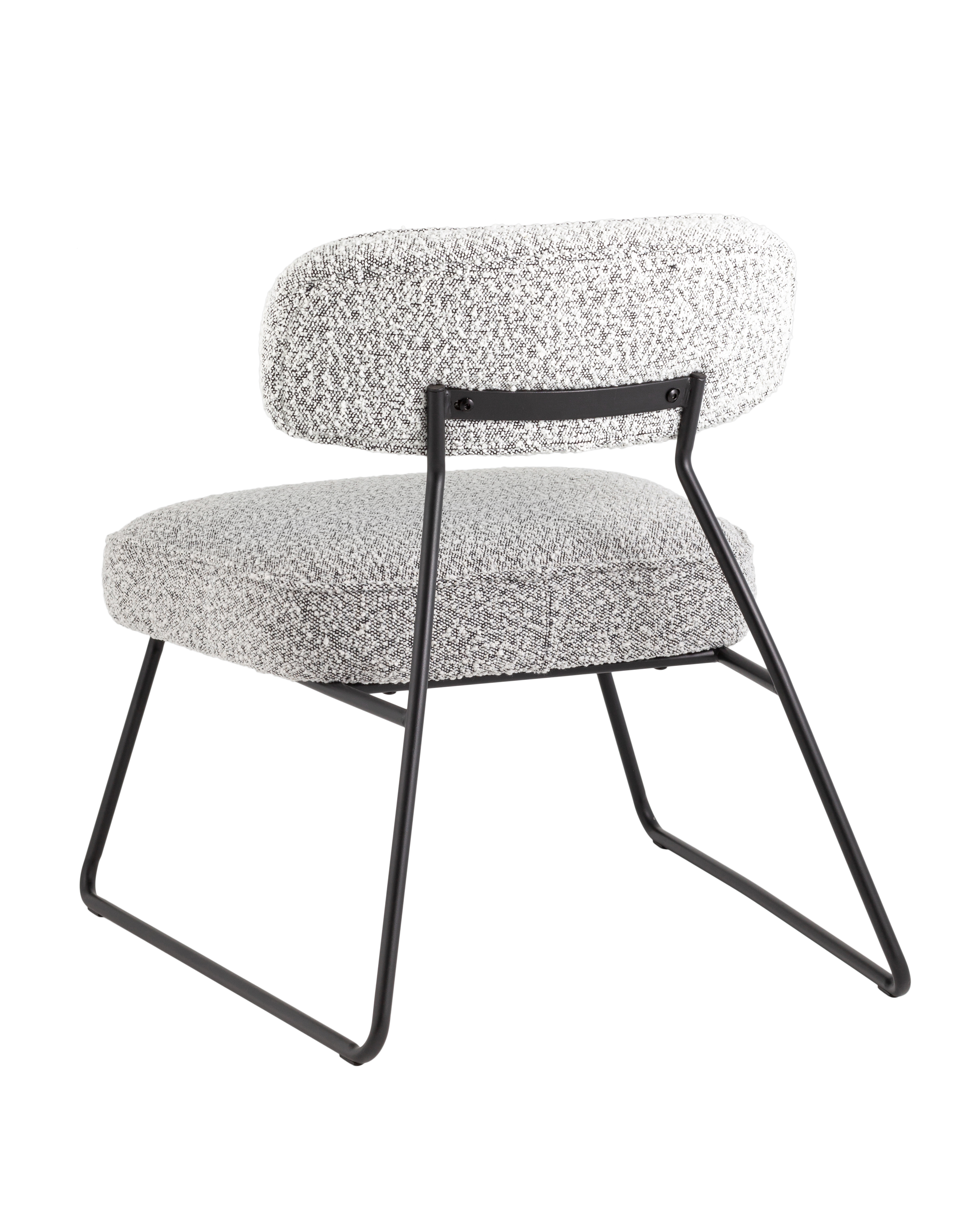 Кресло лаунж Kate серый Stool Group