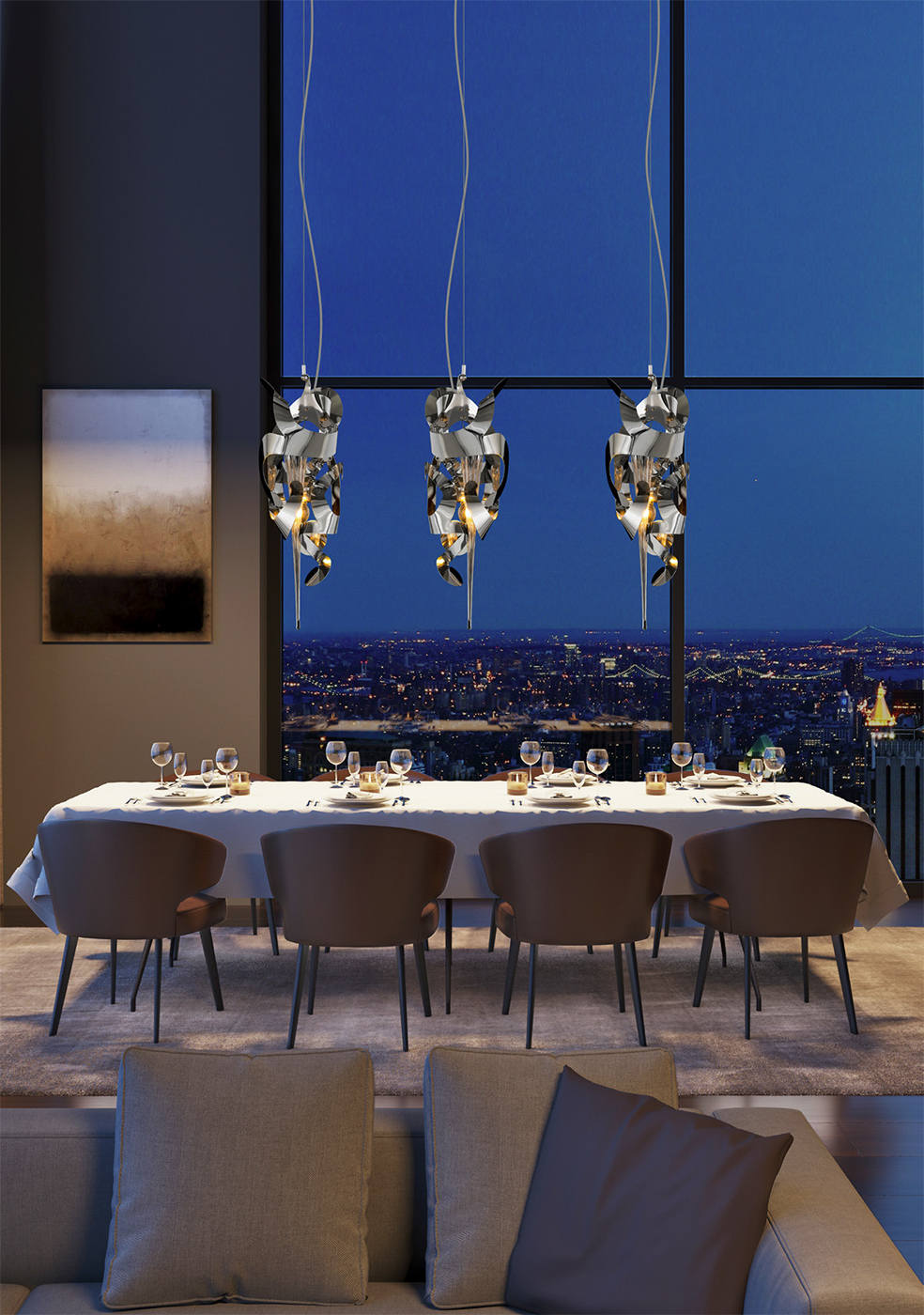 Подвесной светильник Brand Van Egmond Kelp Foruna copper