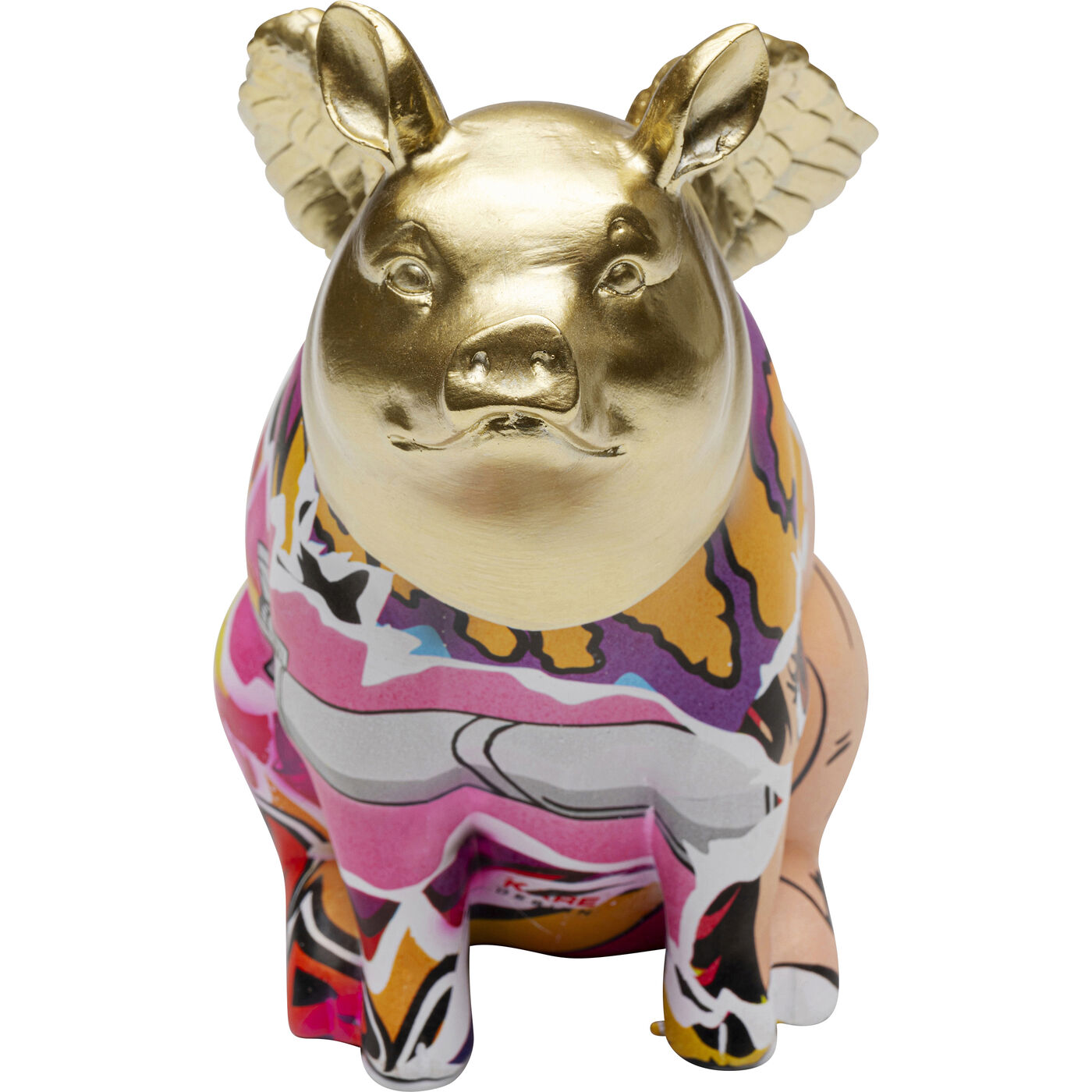Фигура декоративная Graffiti Flying Pig 16cm KARE 56716