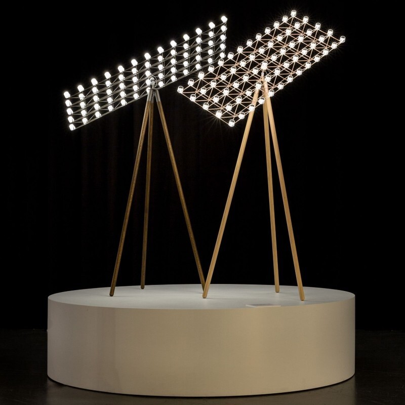 Напольный светильник Moooi Space-Frame Floor copper - white wash