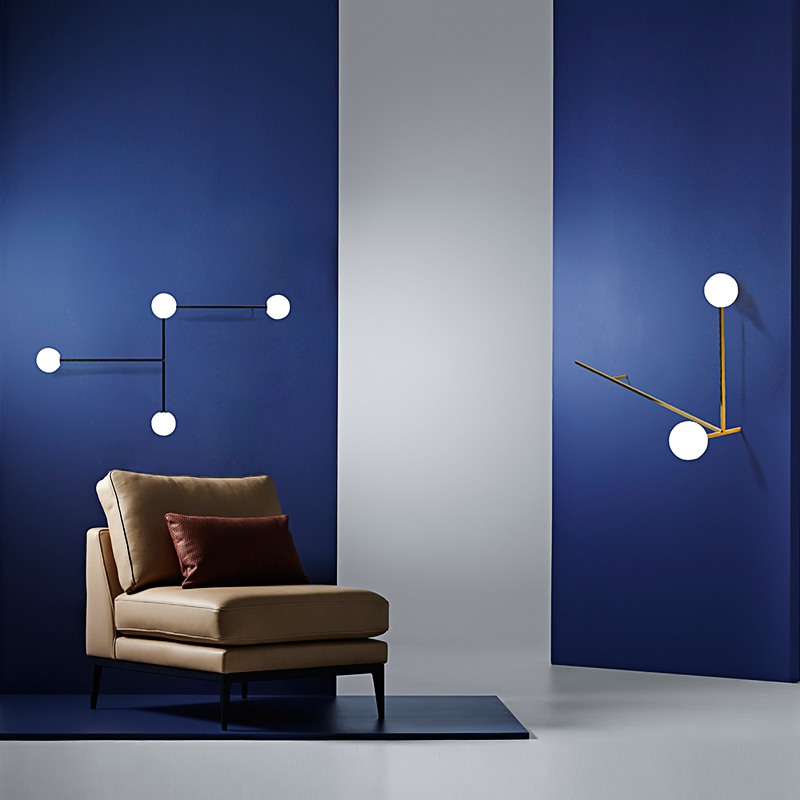 Настенный Светильник Lines 4 Черный By Imperiumloft