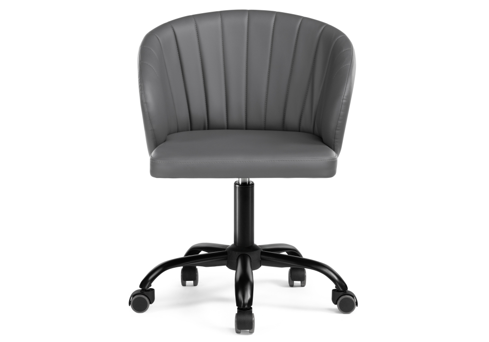 Стул Woodville Пард экокожа серый 464226