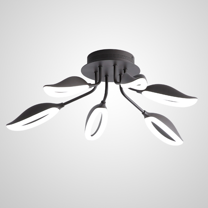 Подвесная люстра MIRTH A D80 Black by ImperiumLoft