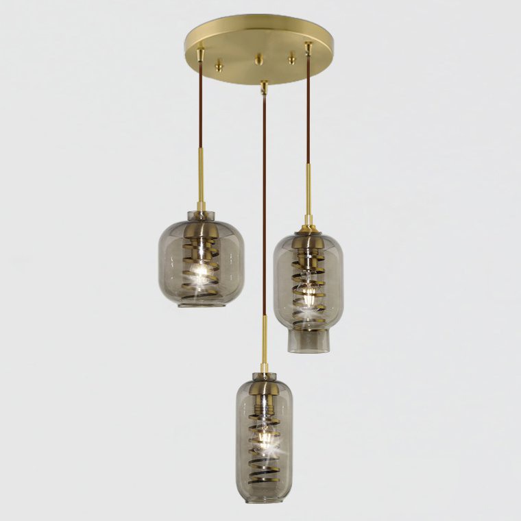 Подвесной светильник SCREW SMOKY by ImperiumLoft