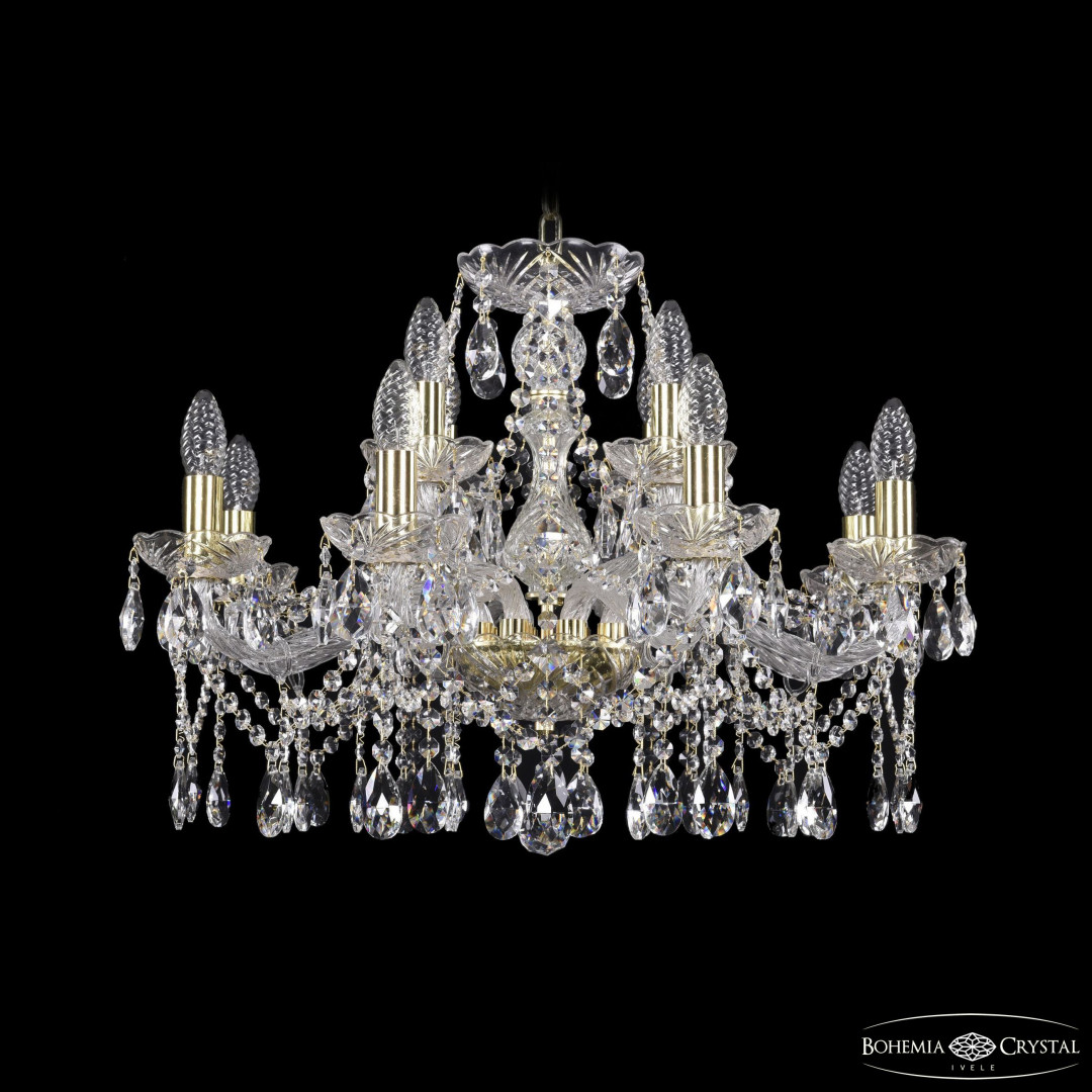 Люстра хрустальная 1413/8+4/220 G