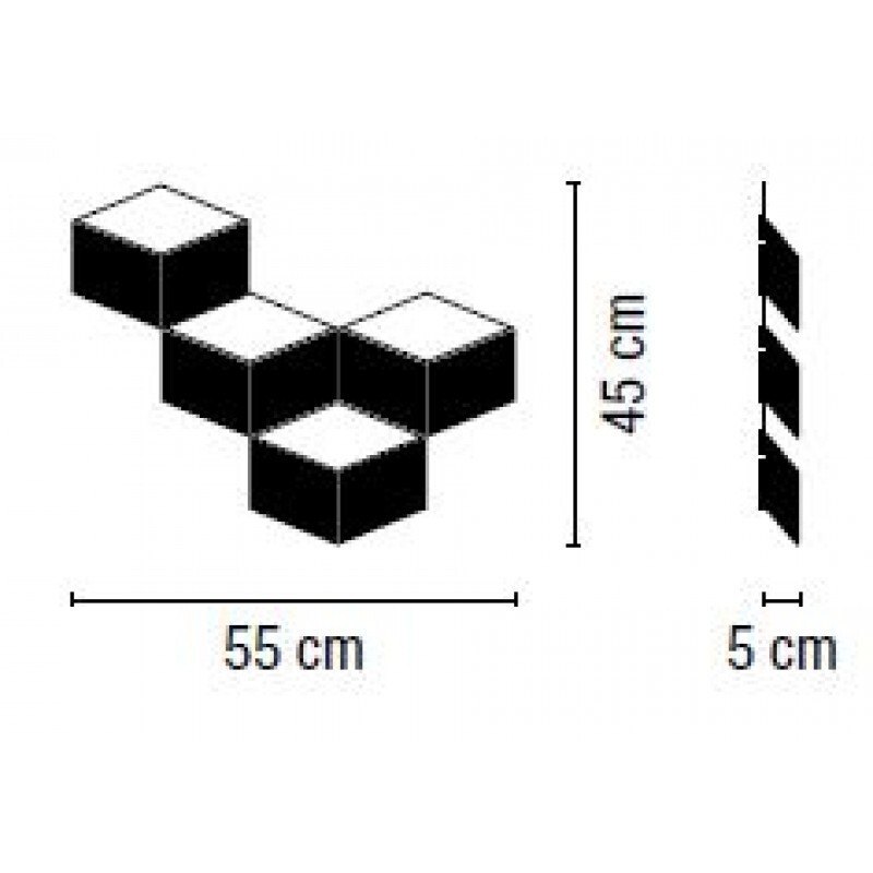 Настенный светильник Vibia Fold Surface 4204 Настенный светильник Vibia Fold Surface 4204
