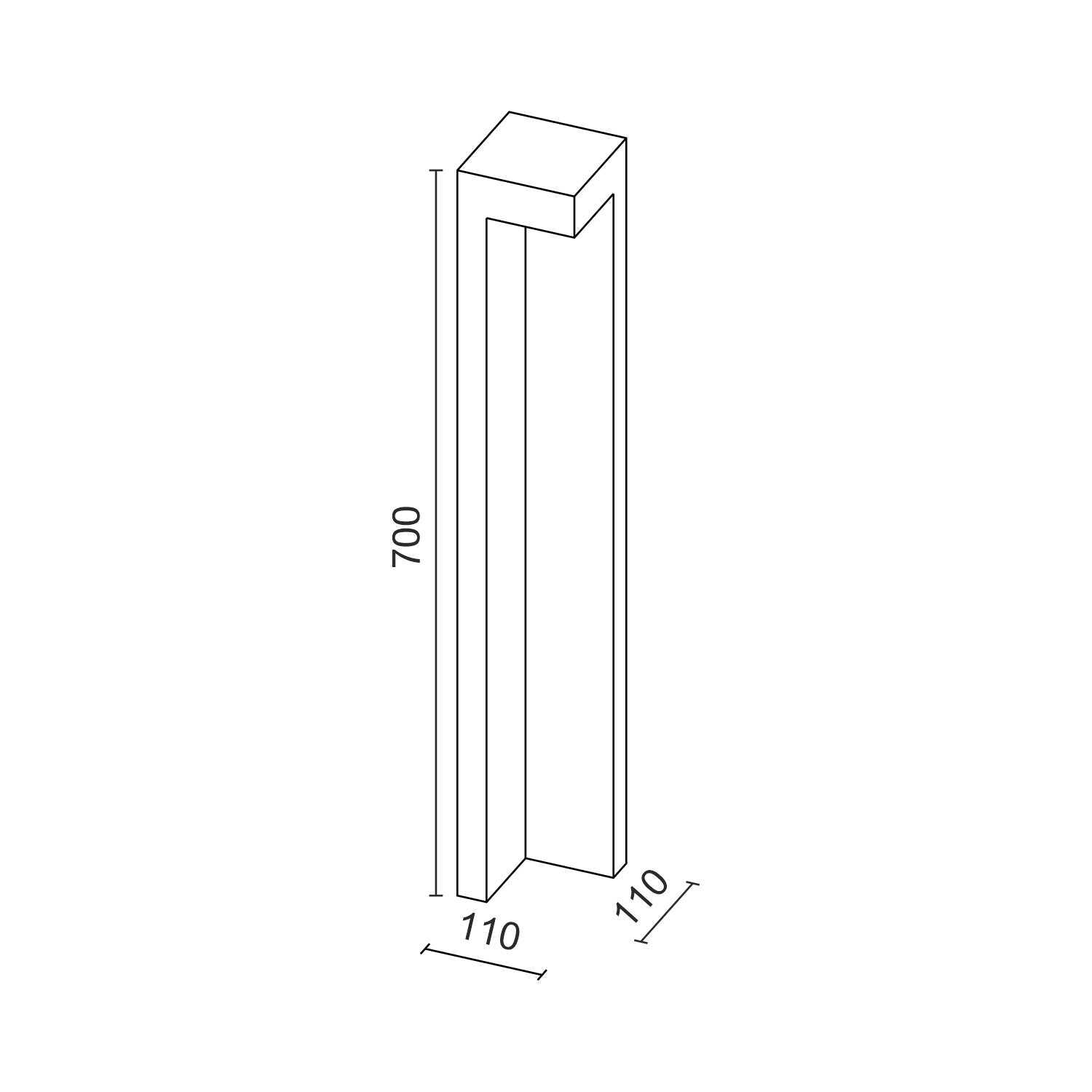 Уличный светодиодный светильник Ledron Ledron MO-7006