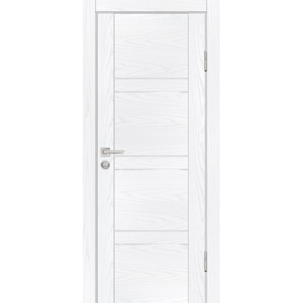 Межкомнатная дверь Graf PSM-6 белоснежный лакобель Дуб скай белый (2000 х 800)