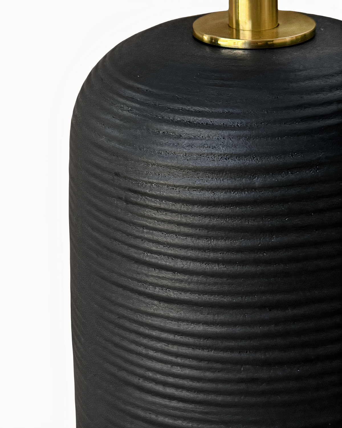 Черная настольная лампа Гретта Louvre Home LTL574749MGI