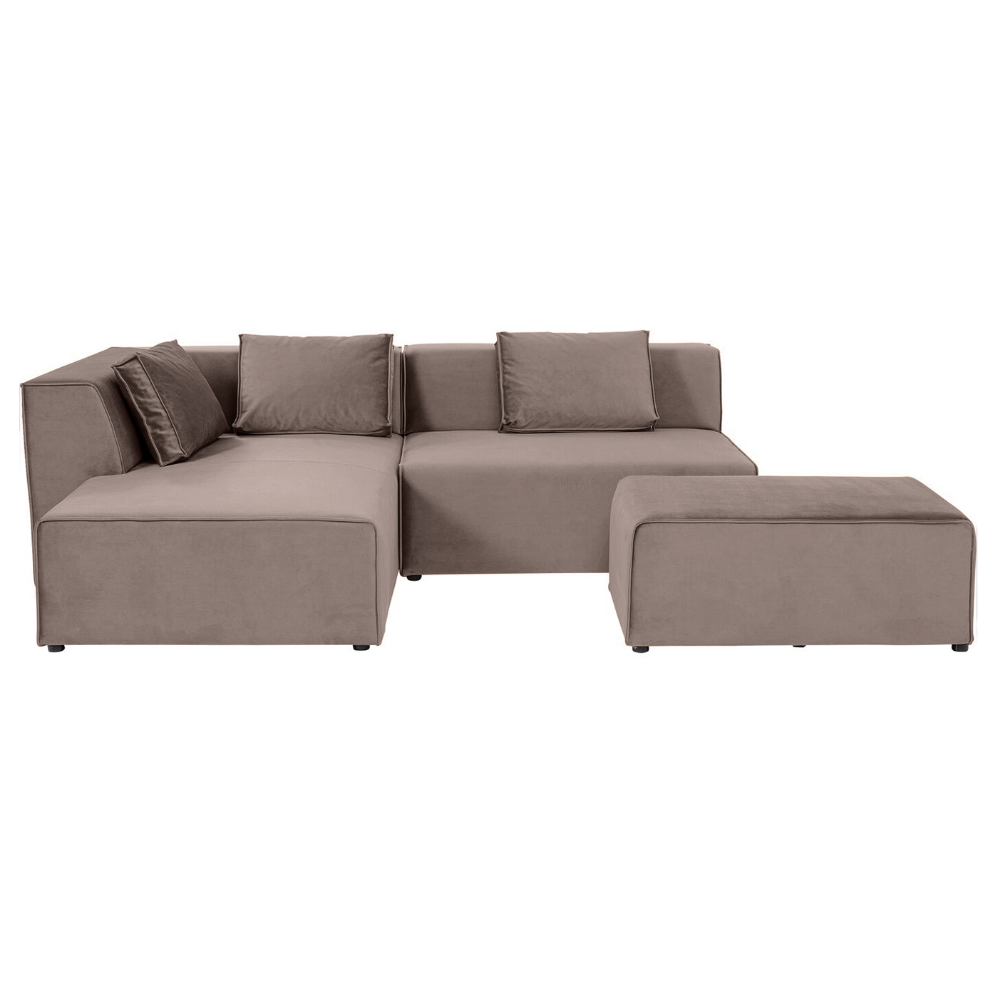 Диван угловой Ткань Микровелюр KARE Industrial K00385