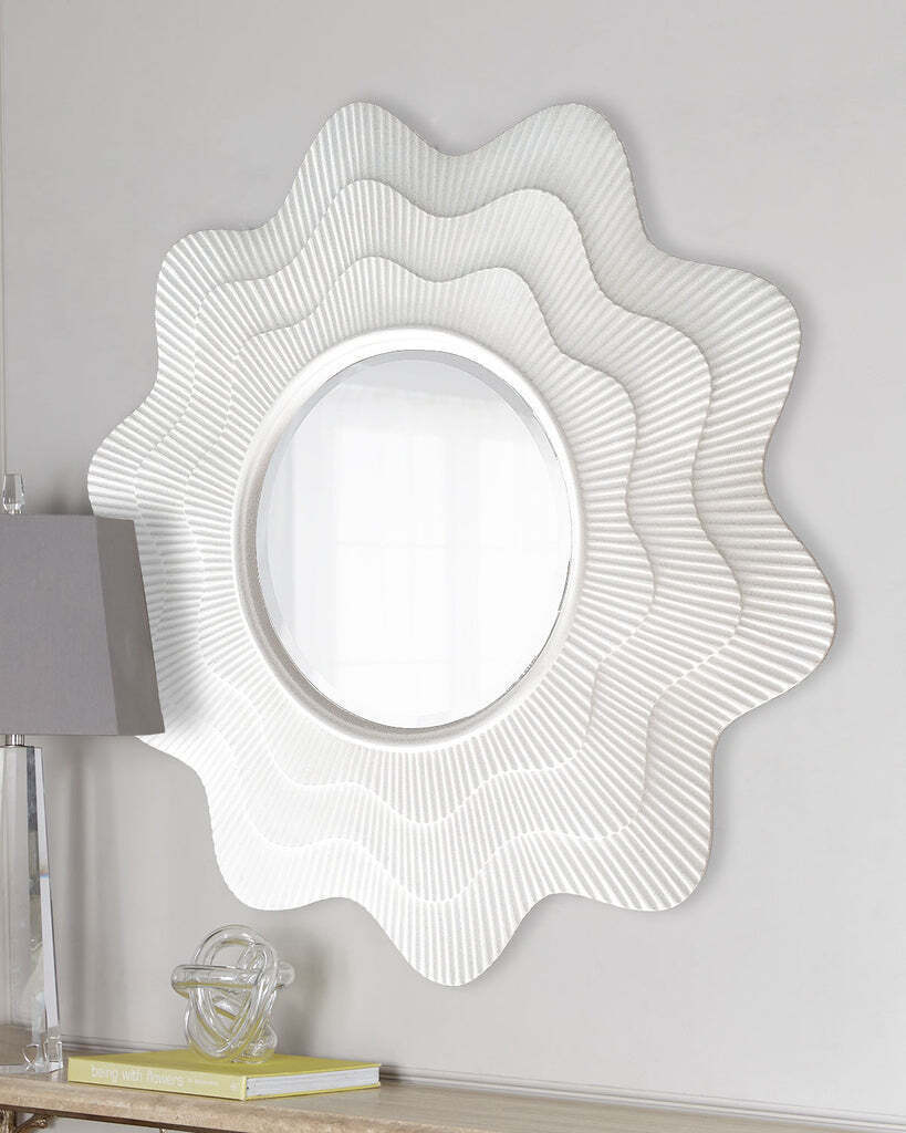 Зеркало в белой раме Марайа Louvre Home LH013W