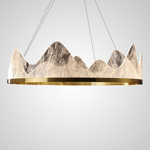 Подвесная люстра REGINA D80 Brass by ImperiumLoft