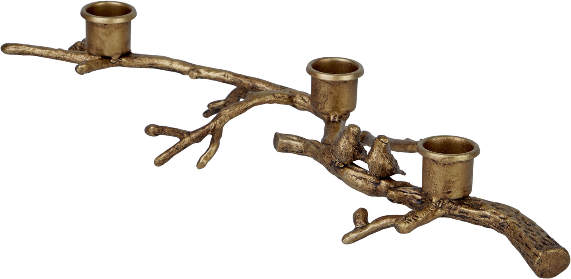 Подсвечник Птицы на ветке Glasar 57-326