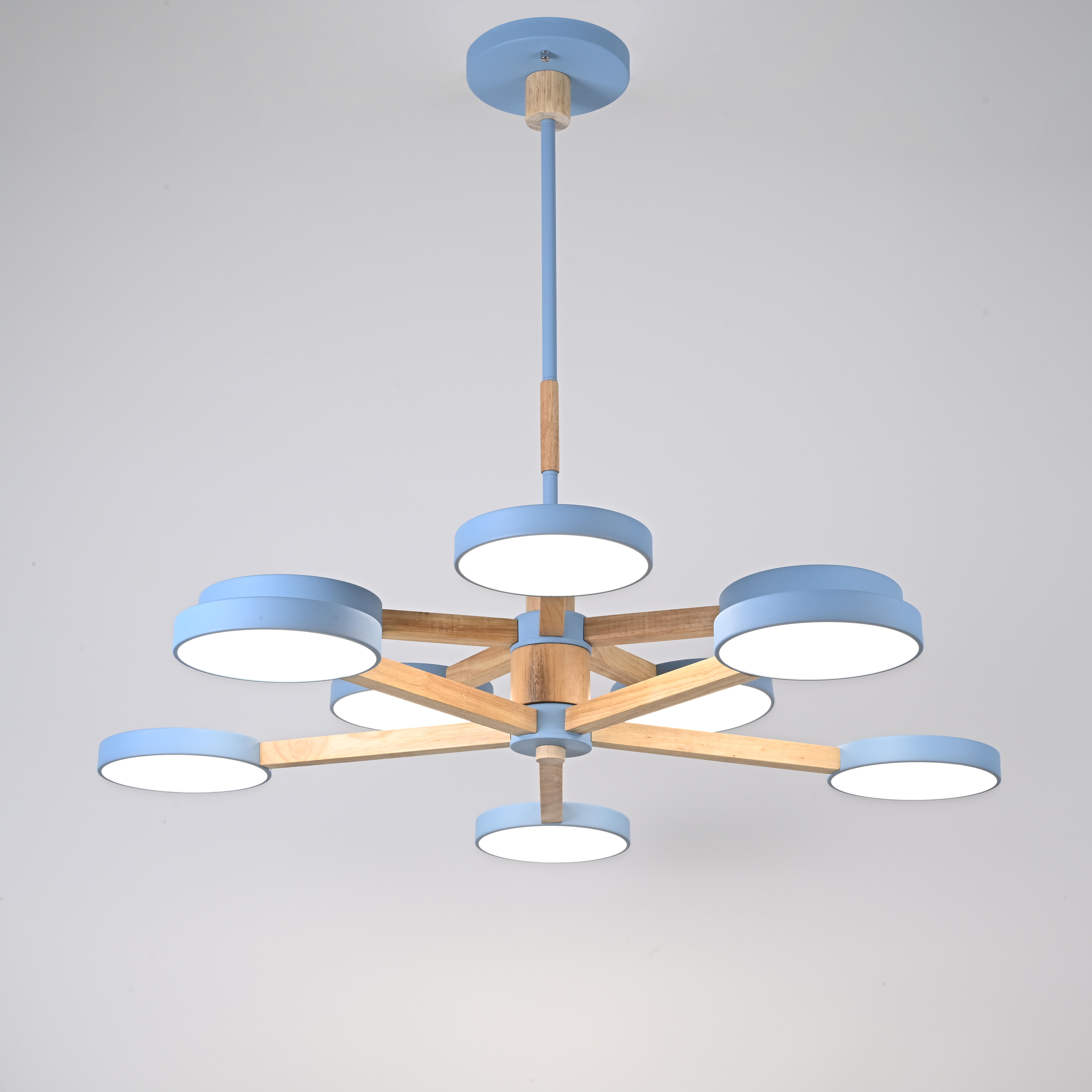 Подвесная люстра TURNA DBL L10 Blue by ImperiumLoft